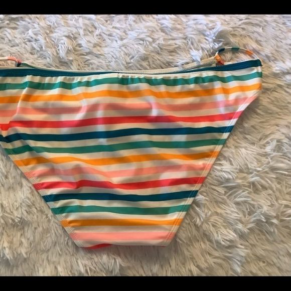 Nwt hot water striped bikini bottom - Picture 6 of 9
